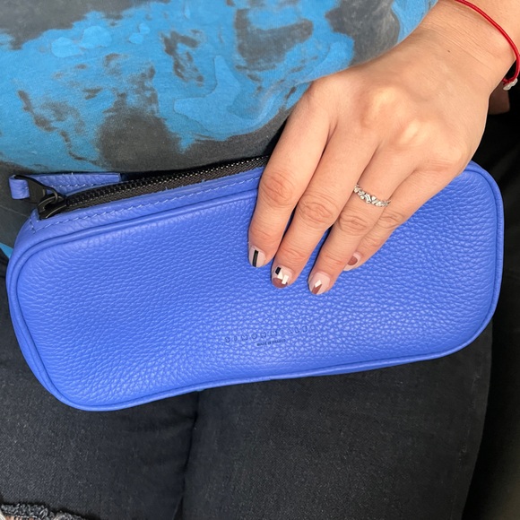 Like NEW Simon Miller Clutch / Small Handbag in Striking Bold Blue - Picture 4 of 6